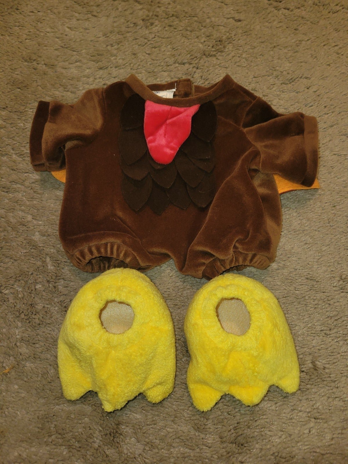 Build a Bear Workshop Turkey Outfit Thanksgiving Clothes
