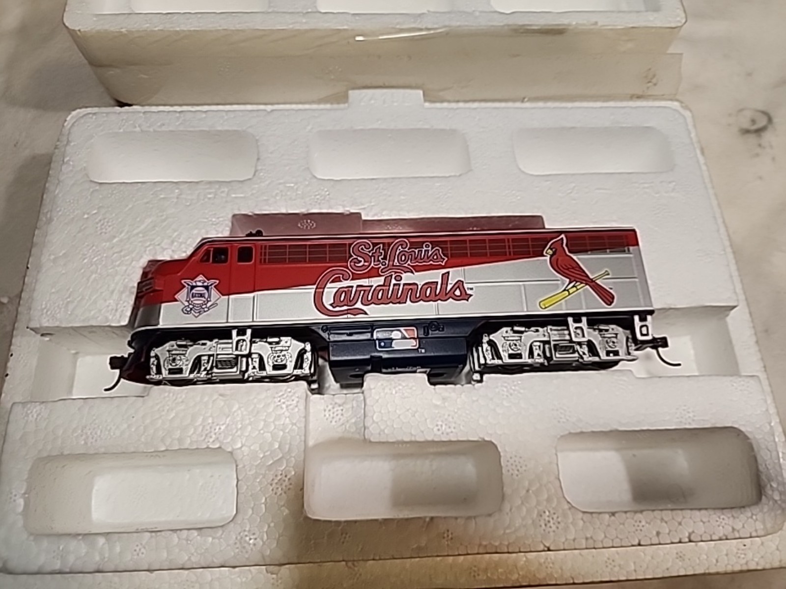 St. Louis Cardinals Bachmann Hawthorne Village HO Train Electric Locomotive