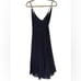 Aritzia Wilfred Beaune Pleated Midi Dress in Charcoal Gray. Size XS