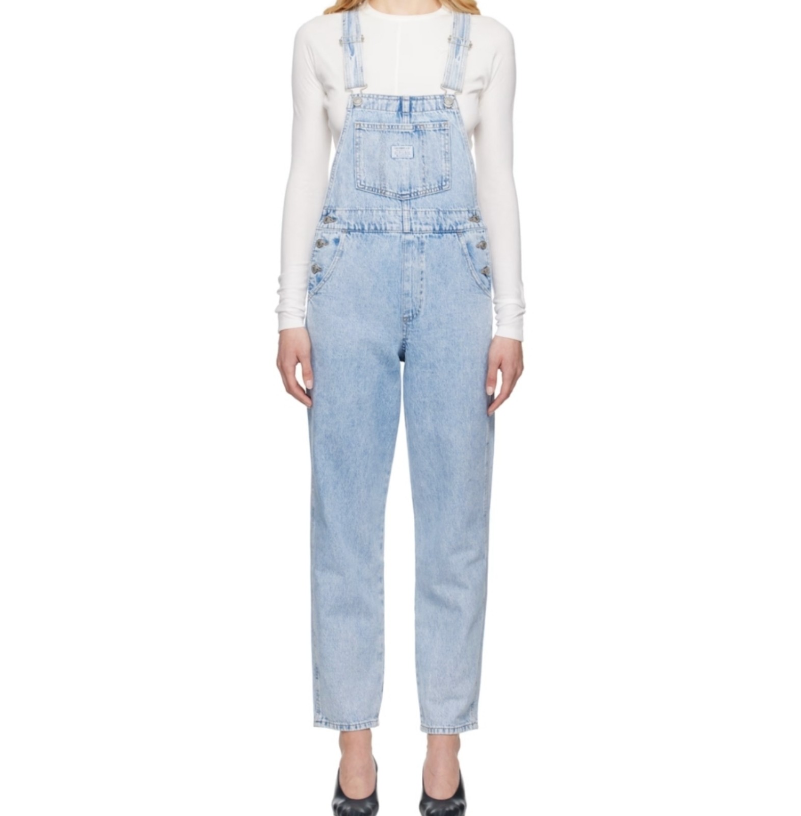Levis Blue Vintage Overalls Size Small
