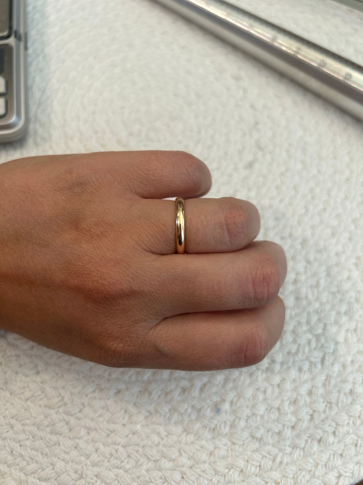 14kt gold band