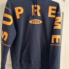 Supreme Spread Logo Hooded Sweatshirt