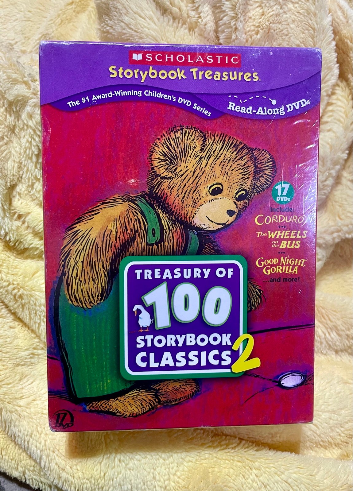 New Scholastic Treasury of 100 Storybook Classics 2 DVD Set
