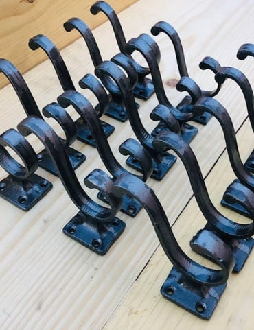 15 Iron Coat Hooks Antique Vintage Looking Hook Hall Tree Restoration