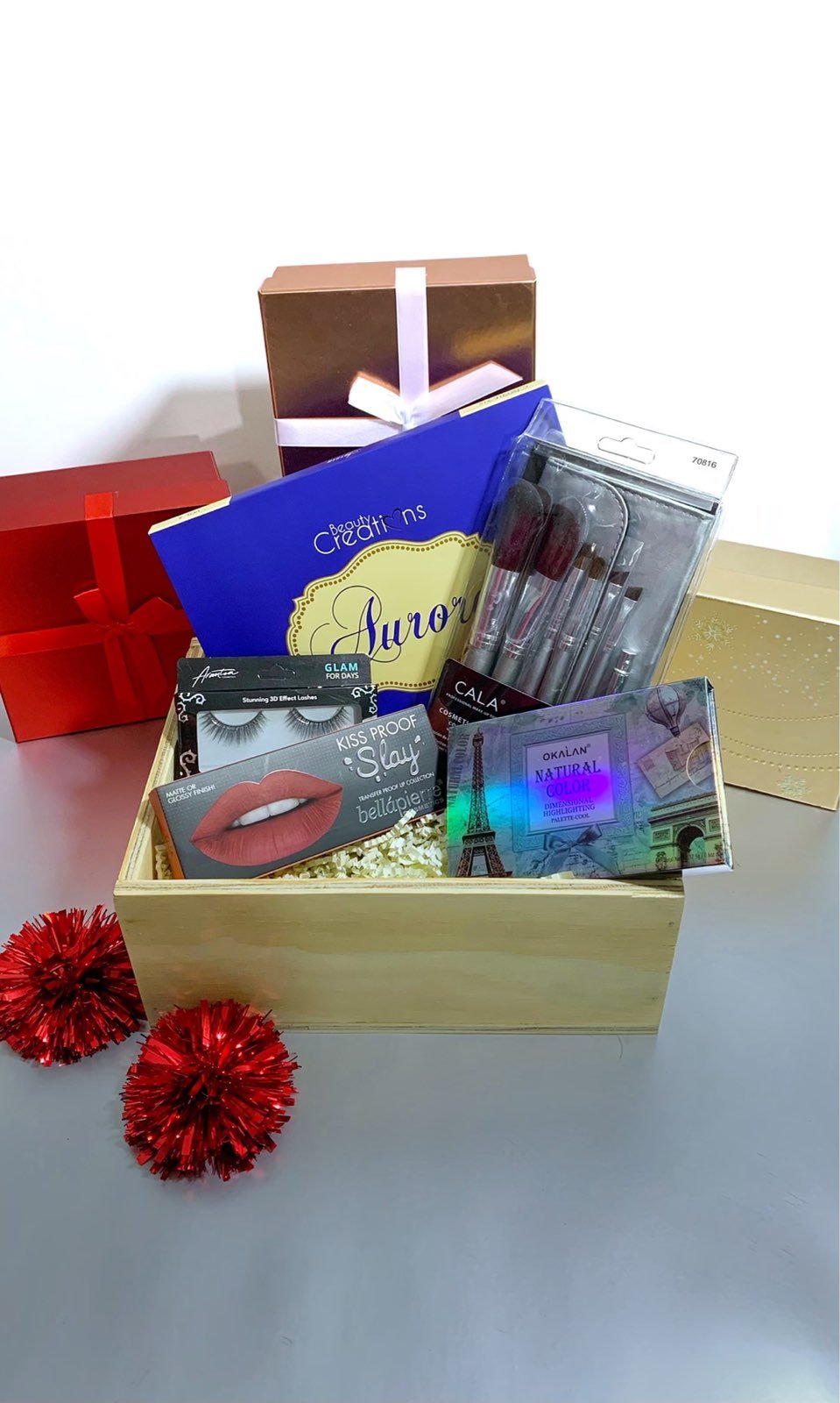 Gift Makeup Basket