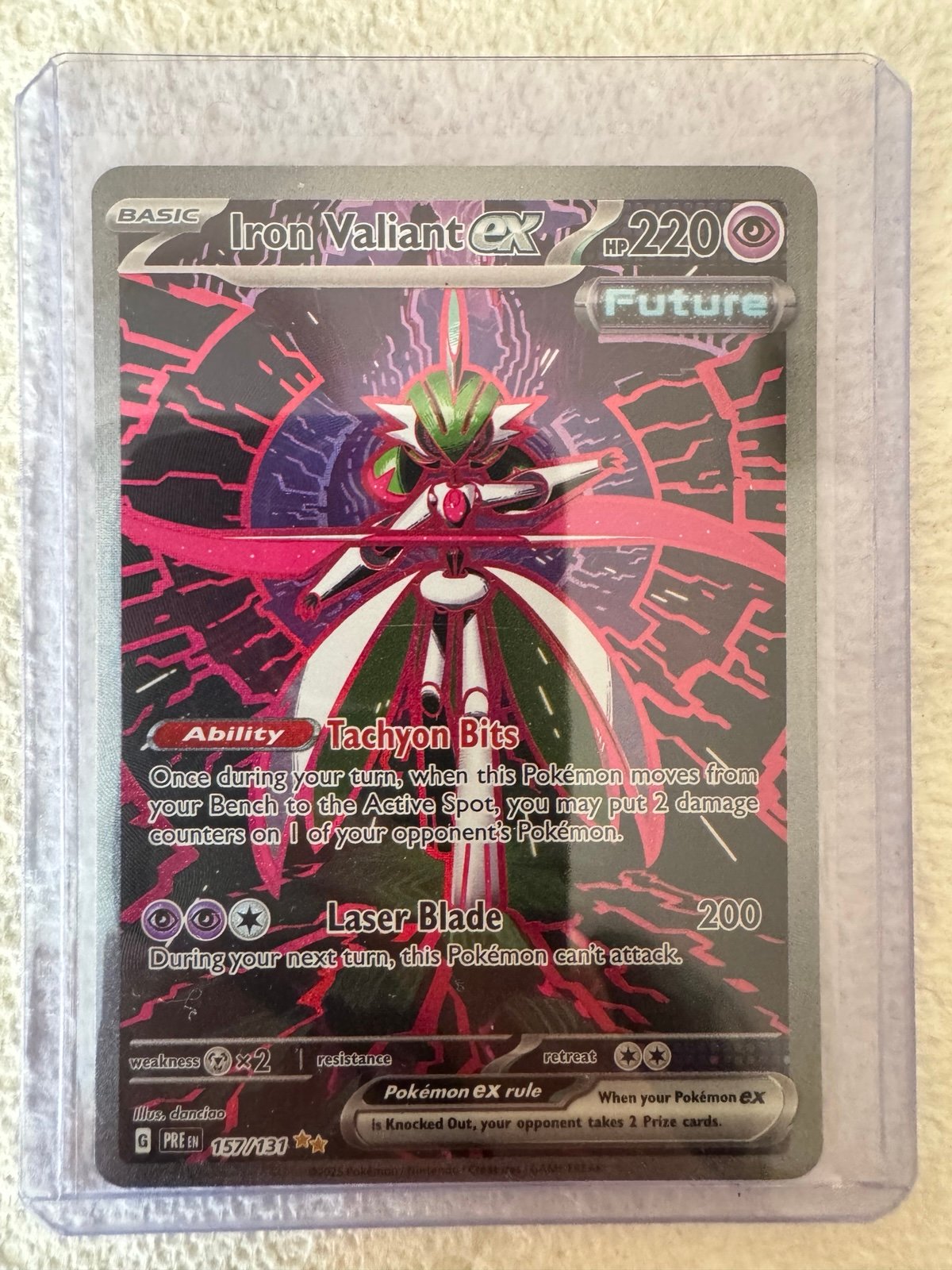 Iron Valiant ex - SV: Prismatic Evolutions (PRE)