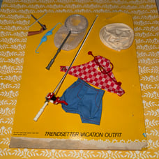 Vintage Kenner Dusty Fishing Outfit *NEW*