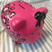 Leopard print piggy bank