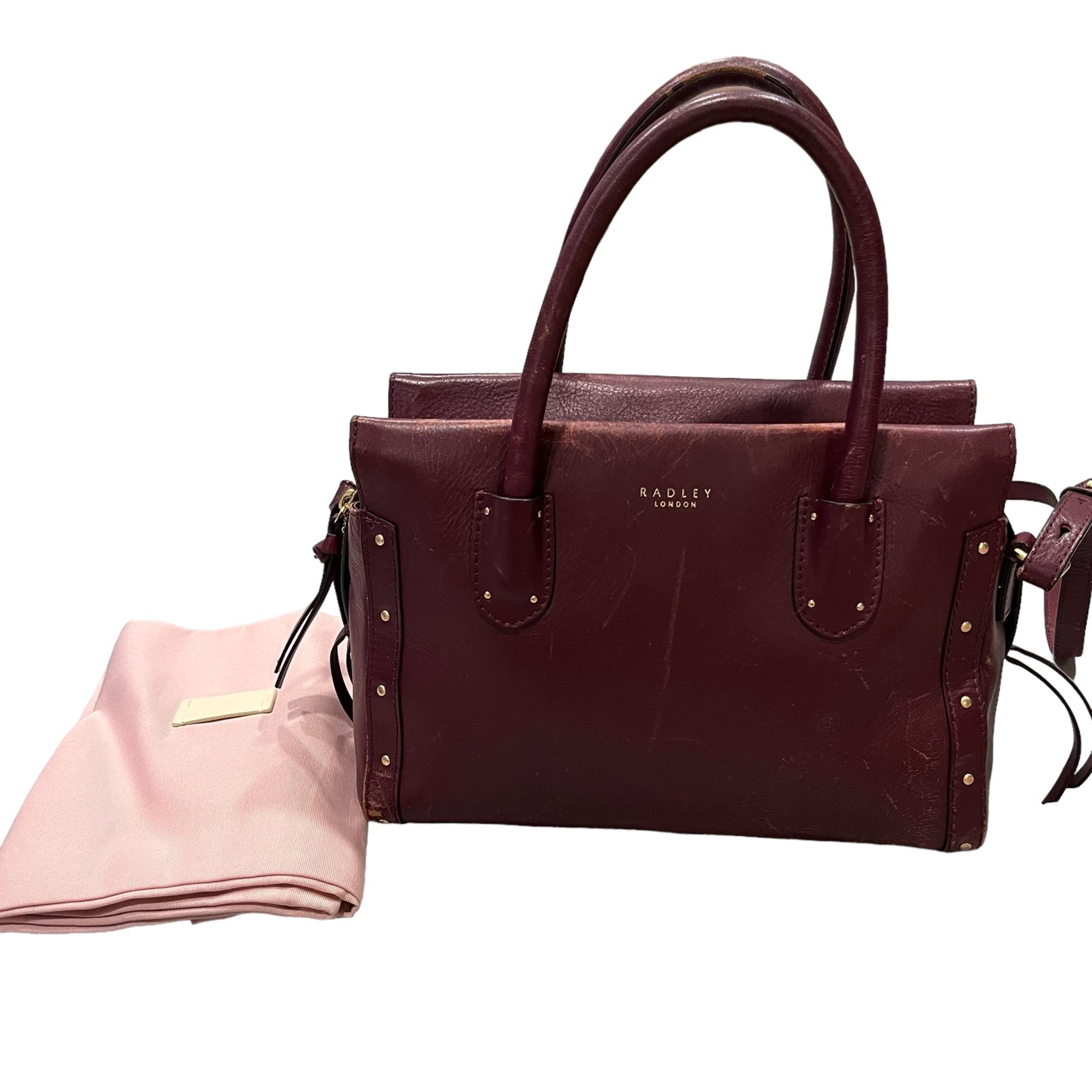 Radley London Port Kelham Hall Leather Crossbody Satchel Bag Purse