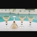 Tommy Bahama Margherita Martini Champagne Cocktail Glasses