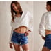 NWOT We the Free Westwood Mid-Rise High Low Short, size 29