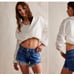 NWOT We the Free Westwood Mid-Rise High Low Short, size 29