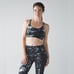Lululemon Sunshine Salutation Bra Dusk Dye White Black / Black / White Size 6