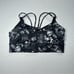 Lululemon Sunshine Salutation Bra Dusk Dye White Black / Black / White Size 6