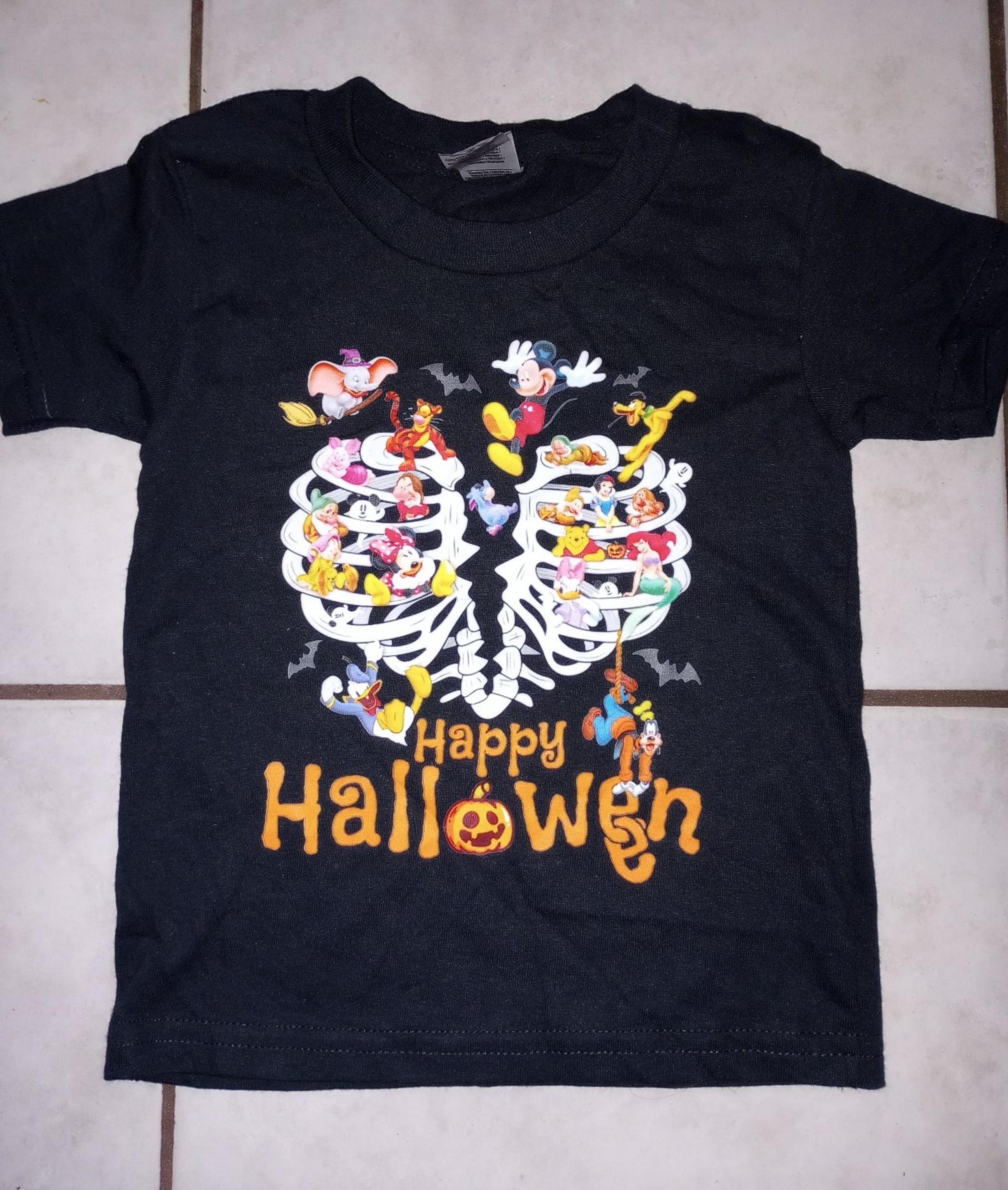 Disney happy Halloween t-shirt 3T