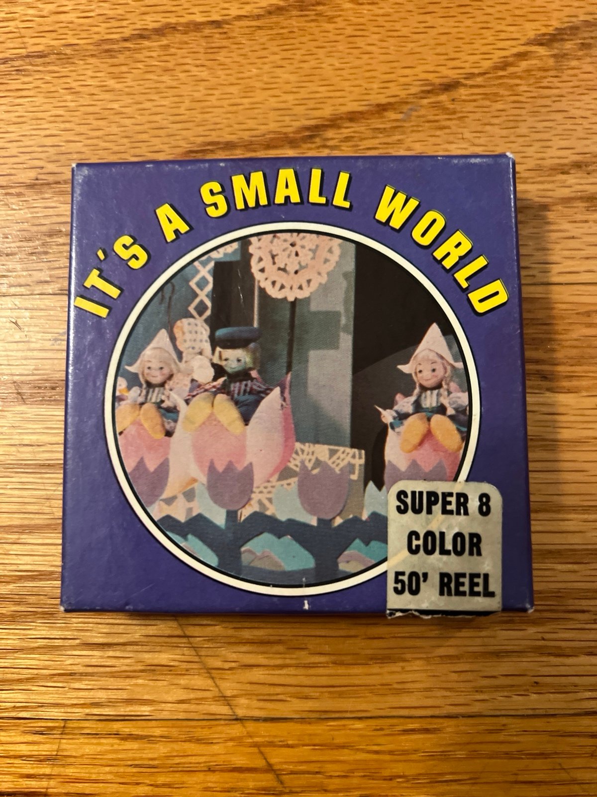 Vtg Disneyland It's a Small World Super 8 Color 50' Reel Disney Home Movie