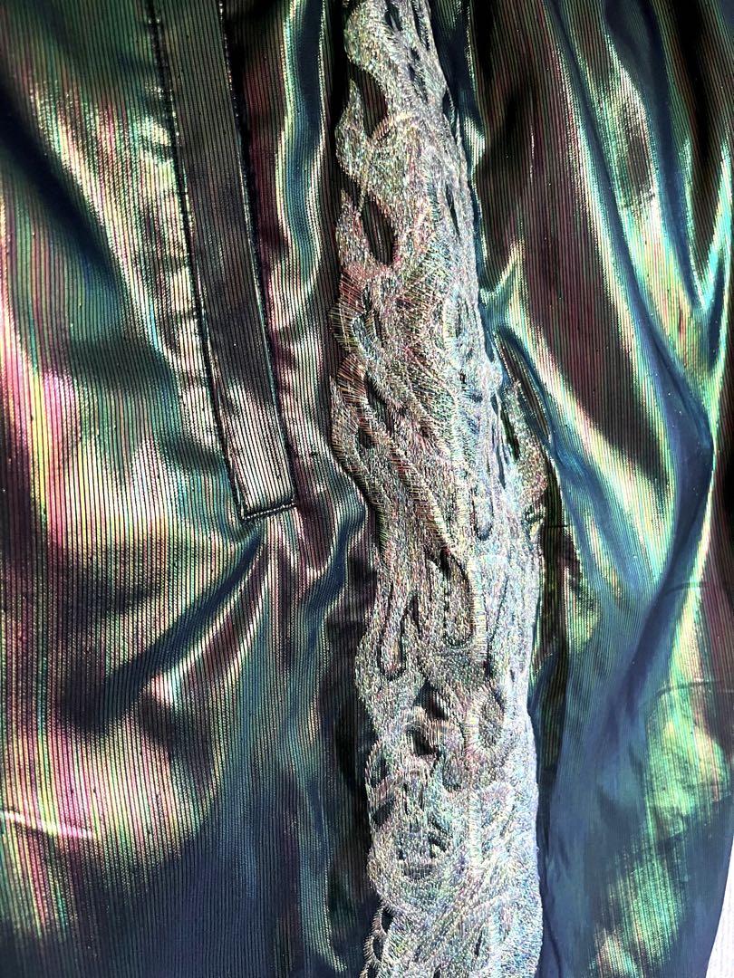 doublet HOLOGRAM SHORT PANTS GREEN S