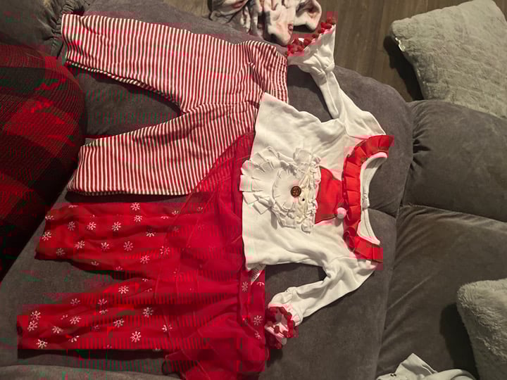 6-9 Month Girls’ Christmas Outfits