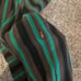 Supreme Open Knit Stripe Zip Polo