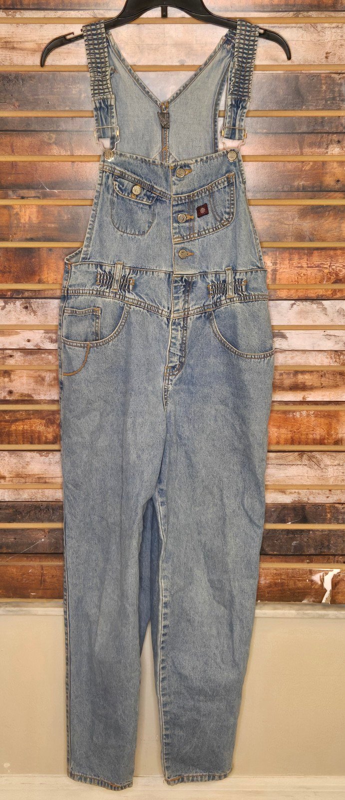 Womens Vintage Gitano Express Denim Overalls Medium