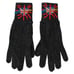 NEW DOLCE & GABBANA Gloves Wool Gray #DGLovesLondon Embroidered Mittens 400