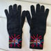 NEW DOLCE & GABBANA Gloves Wool Gray #DGLovesLondon Embroidered Mittens 400