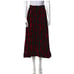 Raquel Diniz Velvet Printed Mini Skirt M