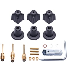SENTO Bathtub and Shower 3 Handle Tub Trim Set For Central Brass Faucets Bathtub