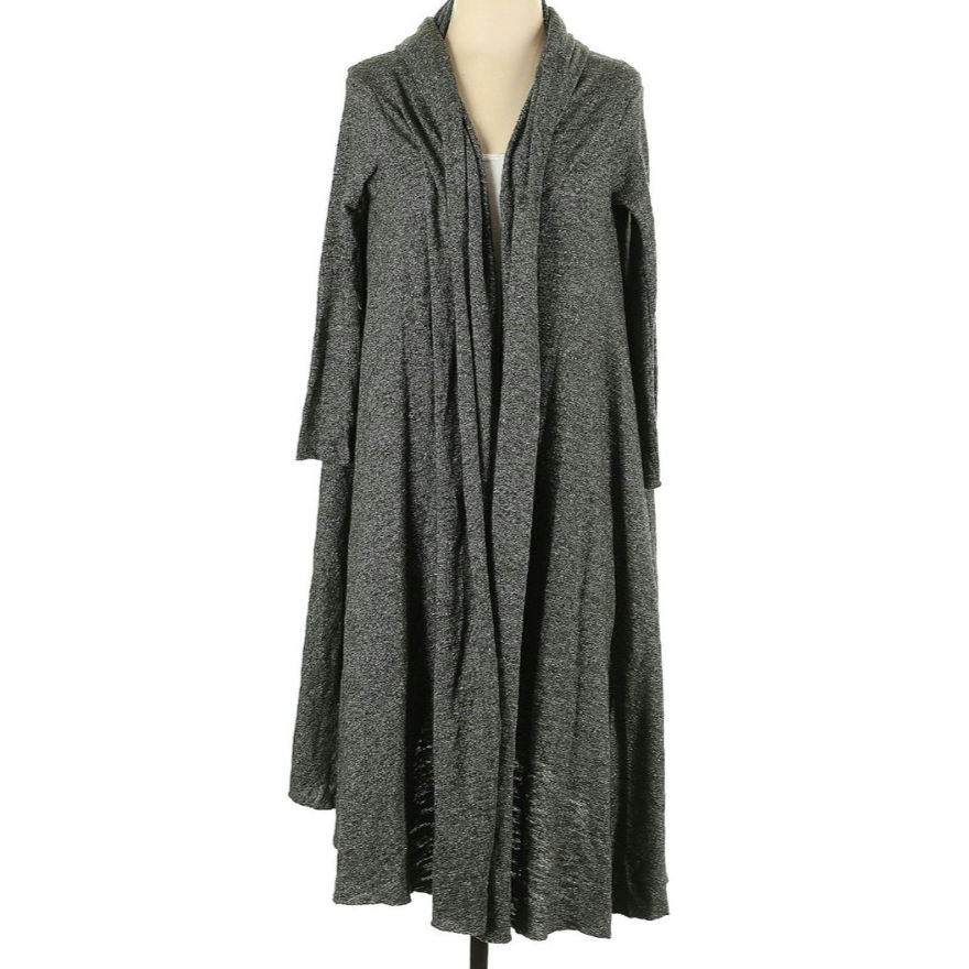 Free People Vintage Grey Cardigan Sweater