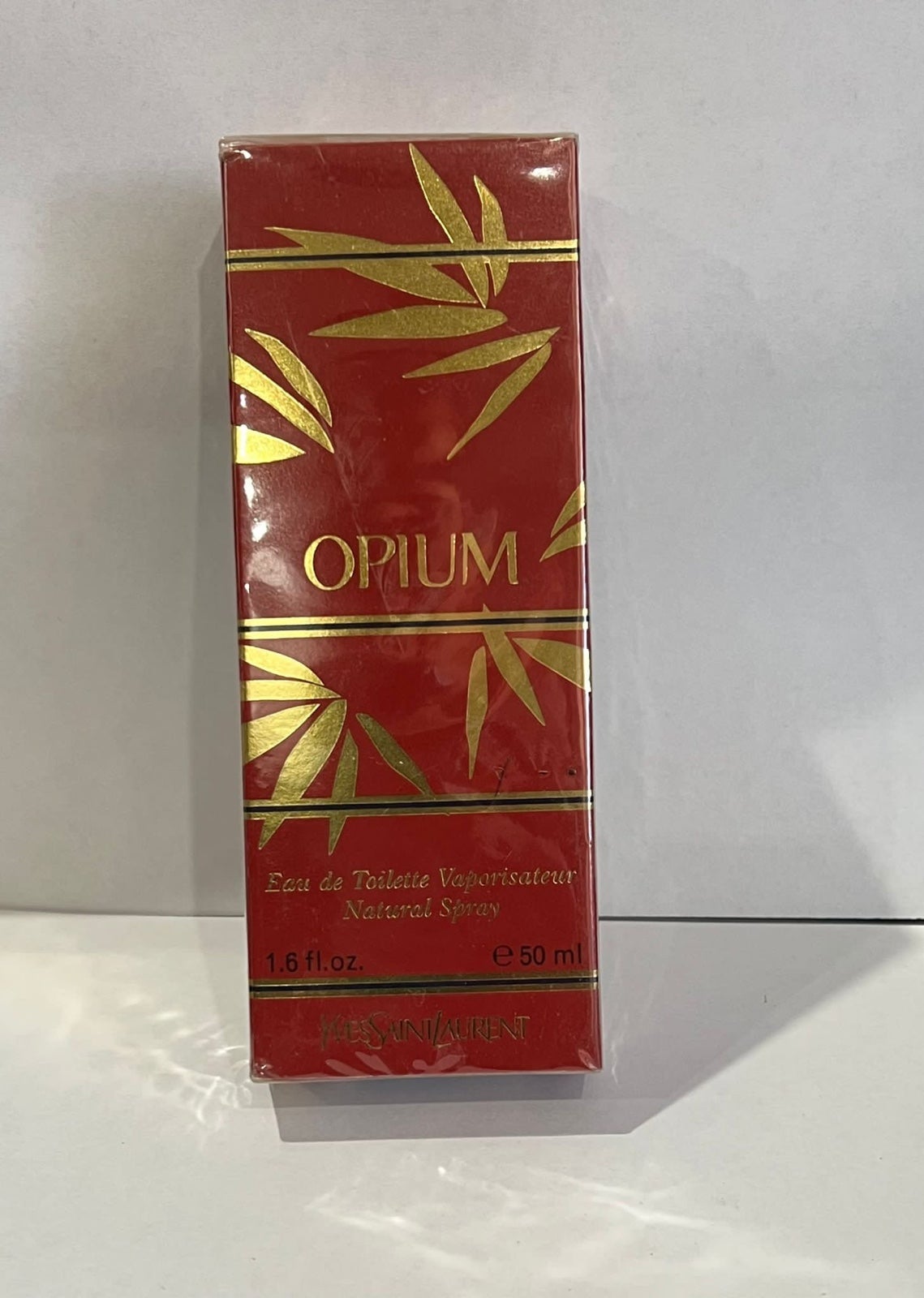 Ysl Opium 1.6oz EDT Spray For Women New No Sealed VINTAGE RARE BOTTLE