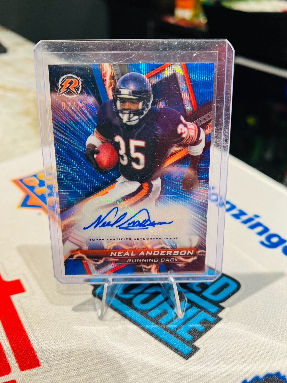 2023 Topps Composite - Resurgence Signatures #RA-NA Neal Anderson (AU) /75 SP