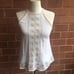 House of Harlow White Gold Thread Halter