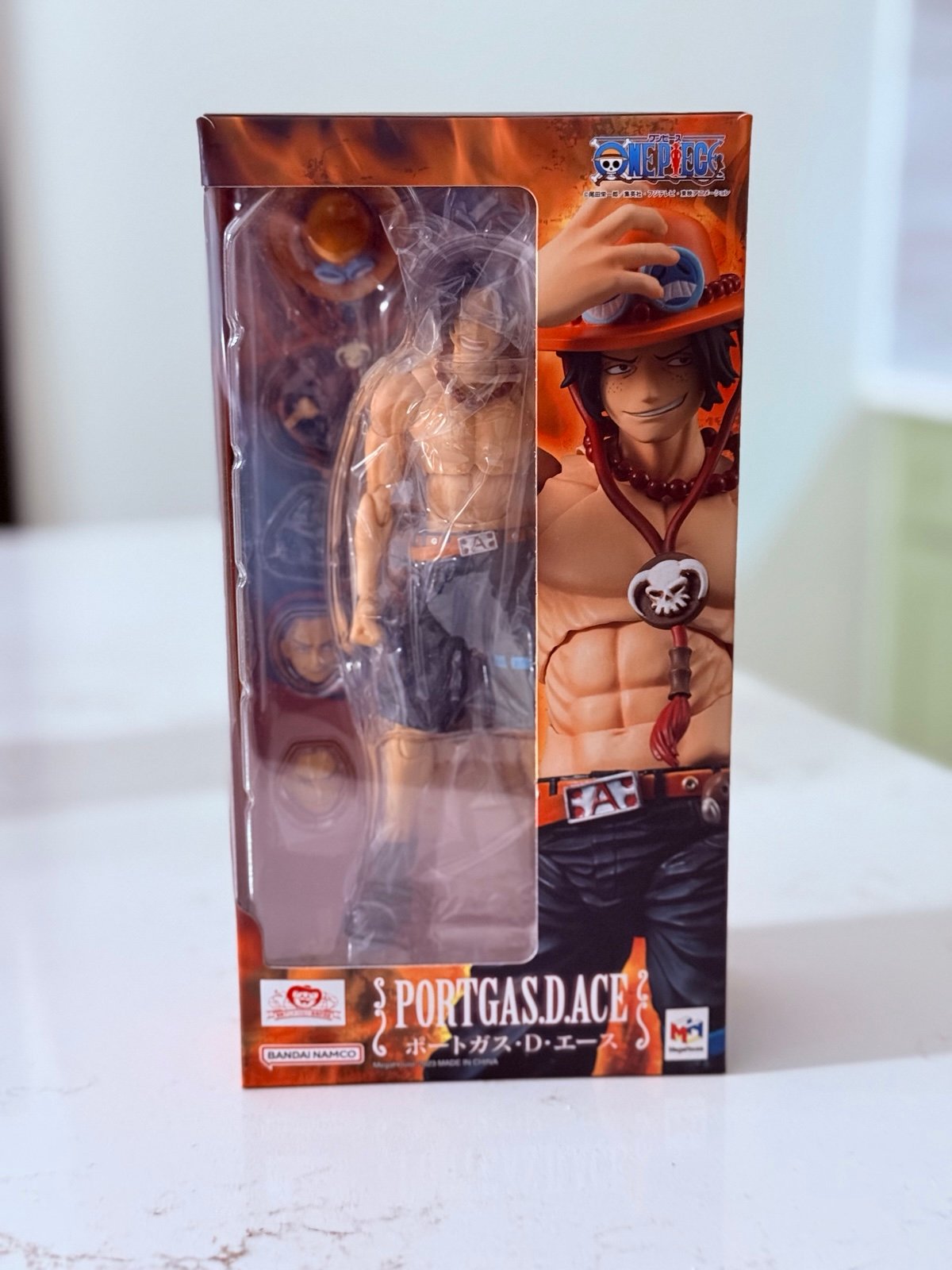 Portgas D. Ace – Variable Action Heroes (Displayed, Like New)
