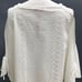 RED CARTER EMBROIDERED COLD SHOULDER BEACH COVER-UP IVORY TOP SIZE MEDIUM-250