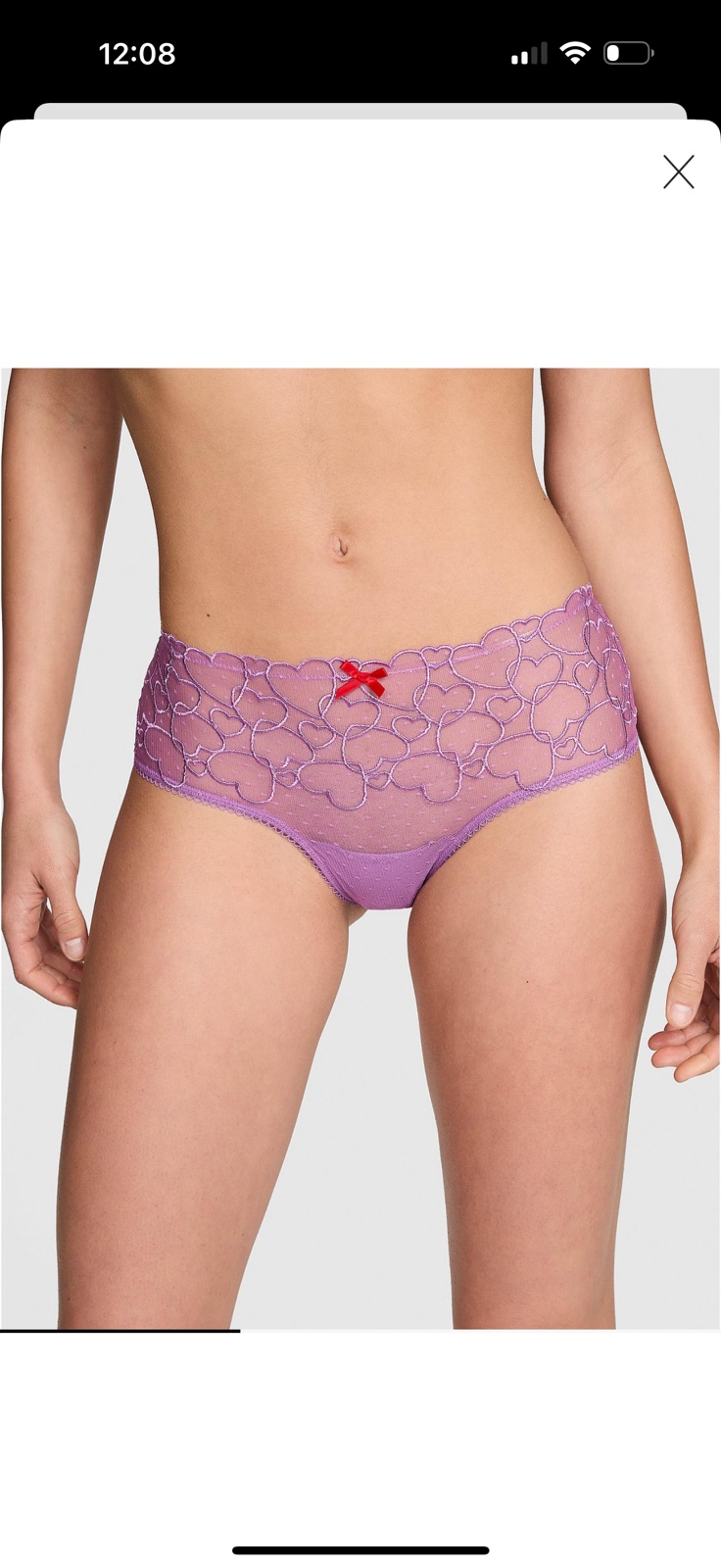 pink wink cheeky panty XS