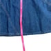 Y2K Vintage denim Maxi Skirt no waist band out of the blue 8 petite