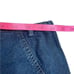 Y2K Vintage denim Maxi Skirt no waist band out of the blue 8 petite