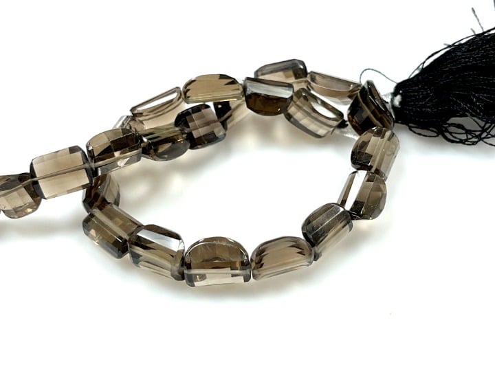 12x8mm Smoky Natural Gemstone Beads #11