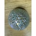 Valerie Parr Hill Pearl Iridescent Glass Light Mosaic Cracked Holiday Egg EUC