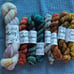 Woolberry Fiber Co Autumn Equinox Advent Box Yarn Destash Berry Merino Indie