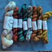 Woolberry Fiber Co Autumn Equinox Advent Box Yarn Destash Berry Merino Indie