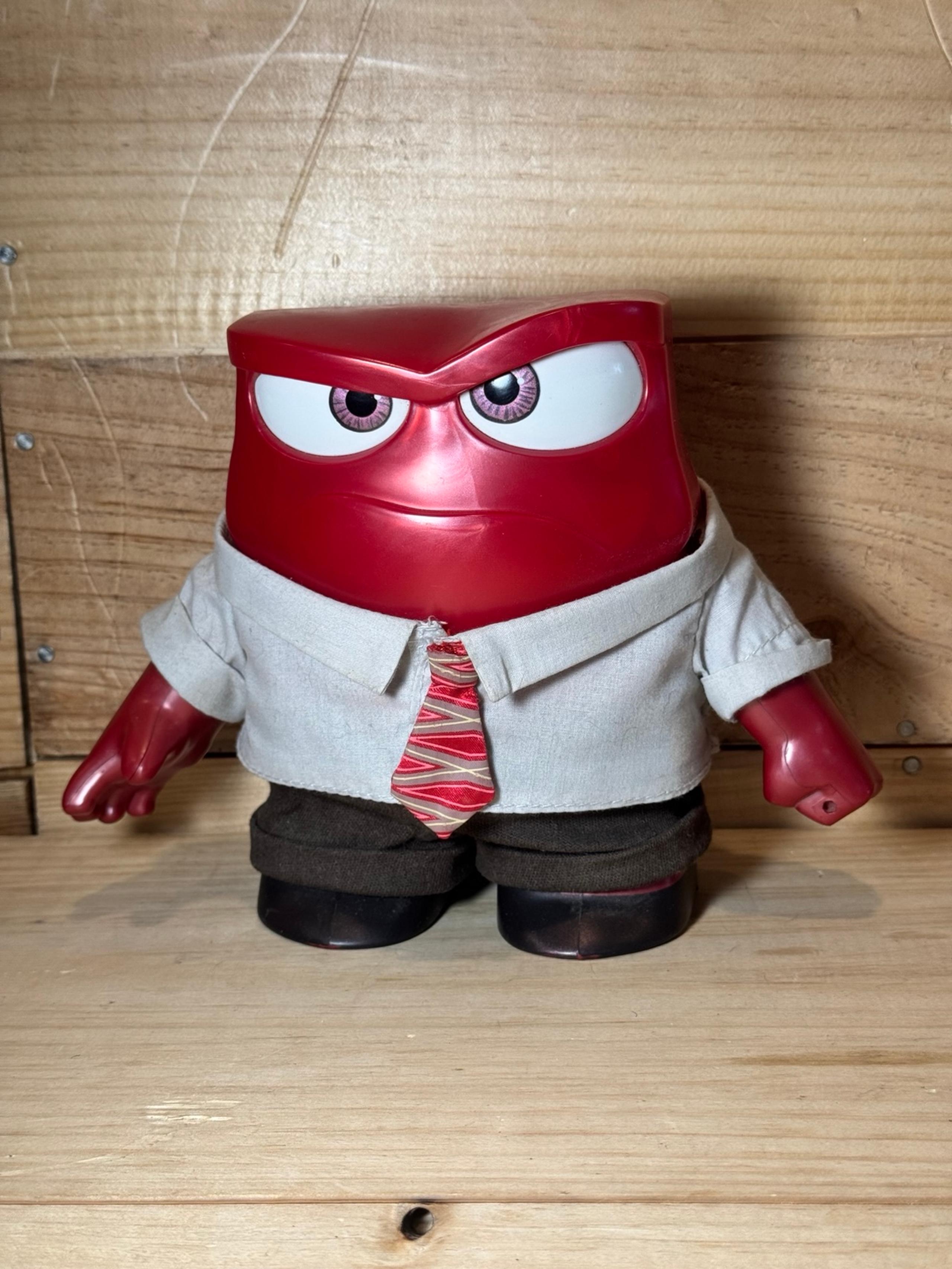 Disney Inside out Anger Talking Action Figure by TOMY Pixar