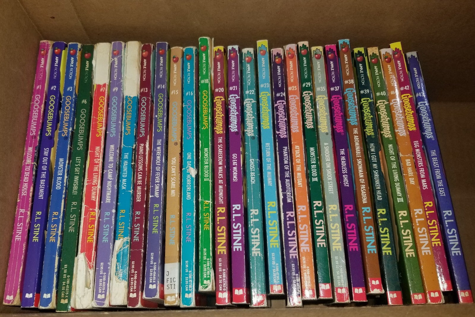 Goosebumps Books set of 27 originals