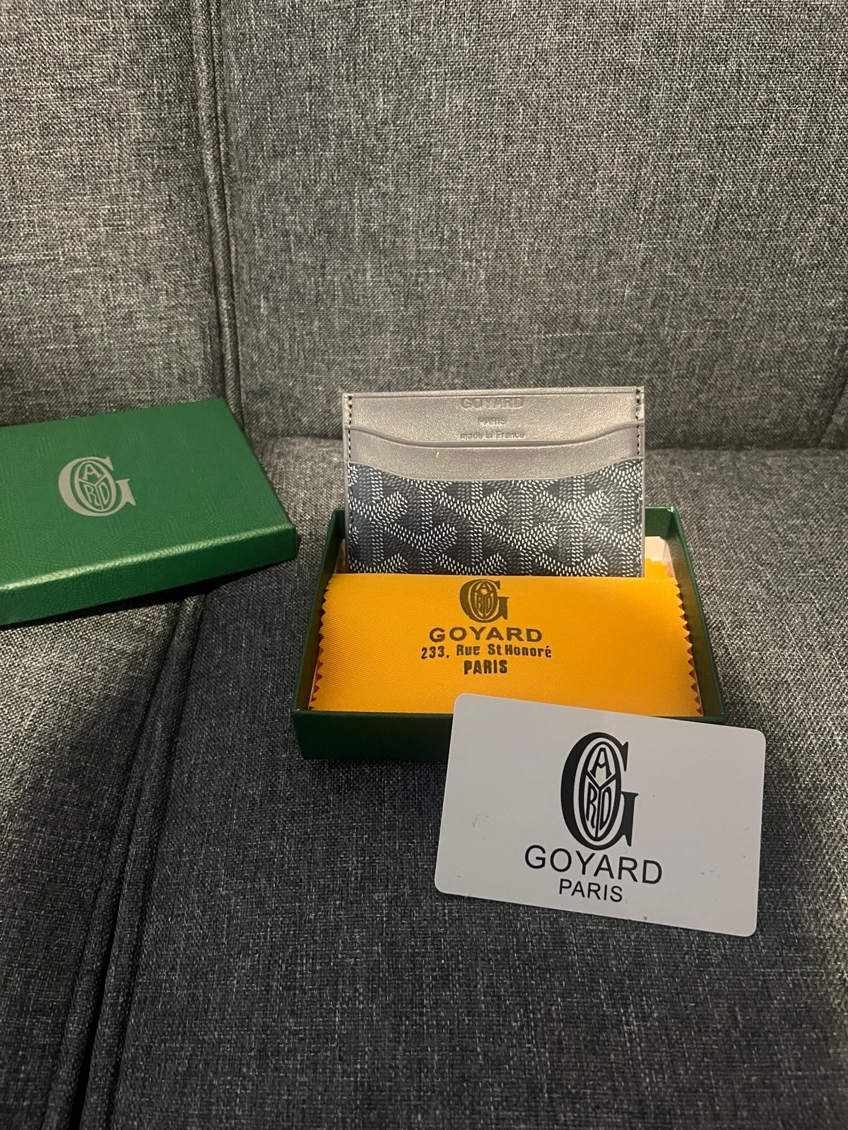 Goyard Card Holder