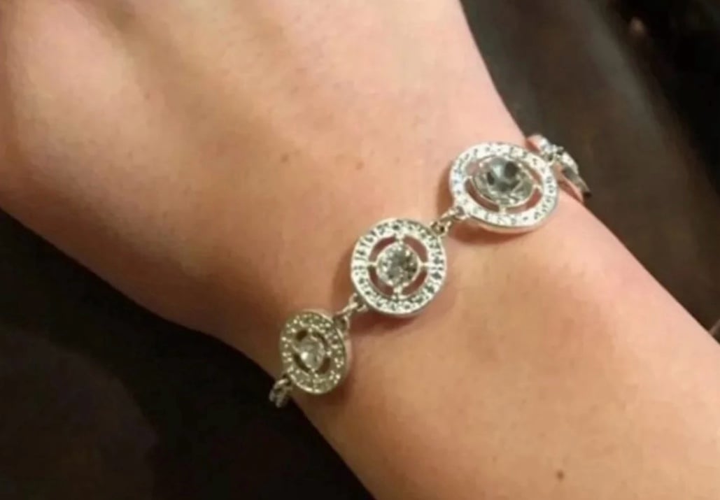 Silver Diamond Bracelet