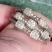 Diamond Ring Set Size 8.25