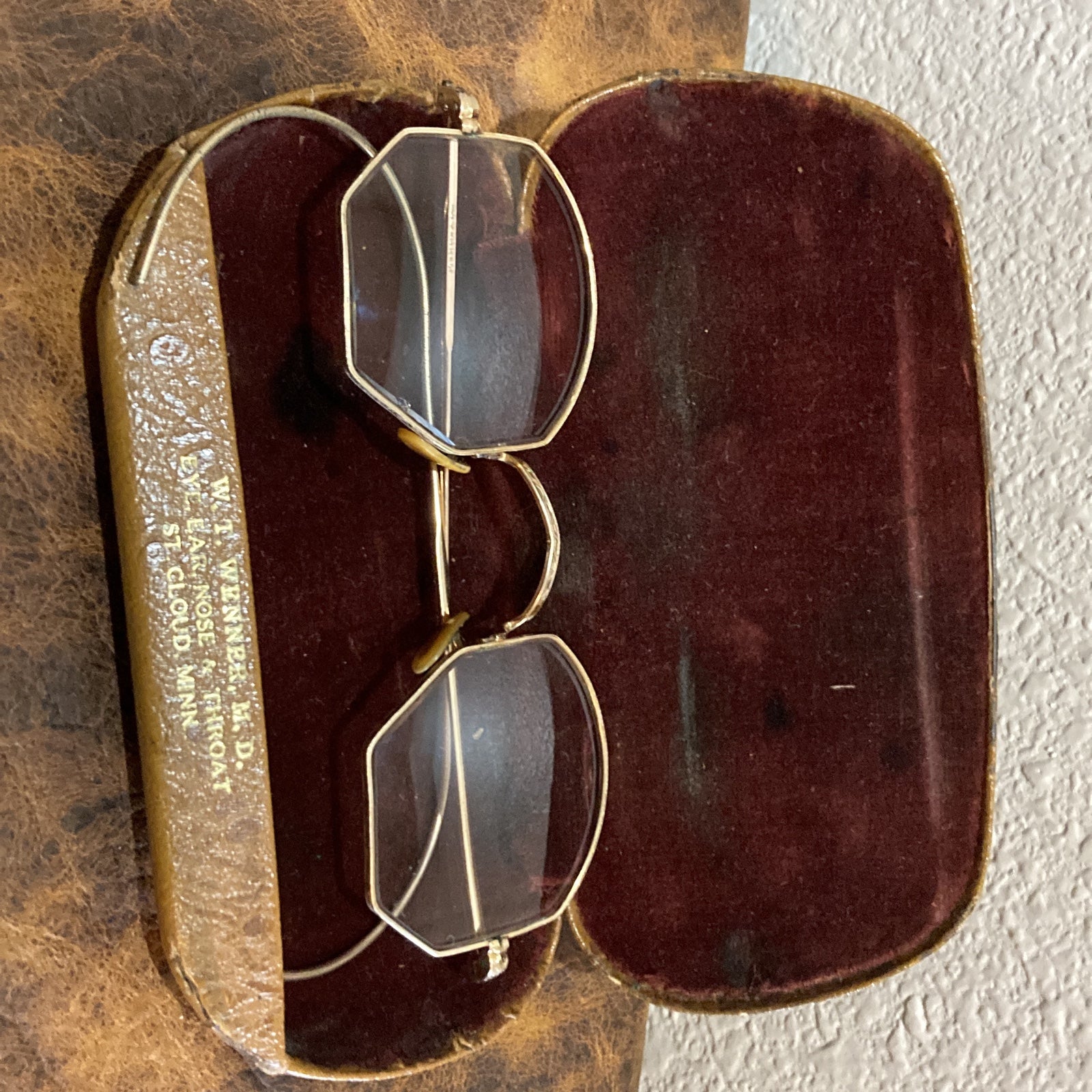 Antique glasses