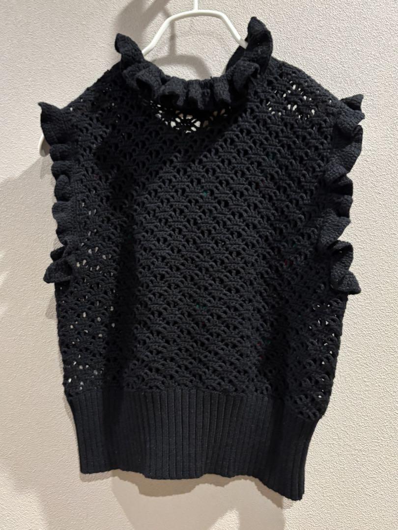 2022ss leinwand fruit mix crochet top