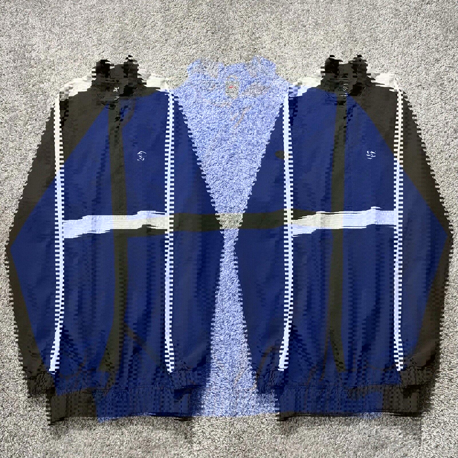 Tiger Woods Vintage Windbreaker Original Logo Blue White Golf 90s Nike Rare