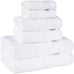 Towel Set, 100% Cotton Soft Absorbent Turkish Towels 6 Piece